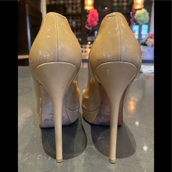Jimmy Choo Patent Leather Platform Heels - Picture 6 of 13